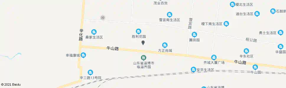 淄博齐国商厦_公交站地图_淄博公交_妙搜公交查询2025