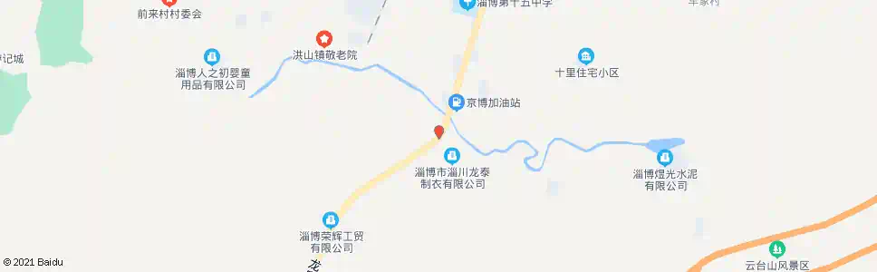 淄博西省村_公交站地图_淄博公交_妙搜公交查询2025