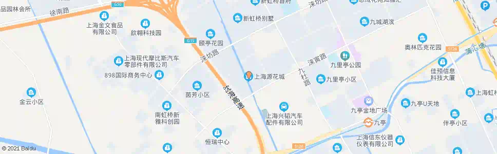 上海涞寅路(上海源花城)_公交站地图_上海公交_妙搜公交查询2025