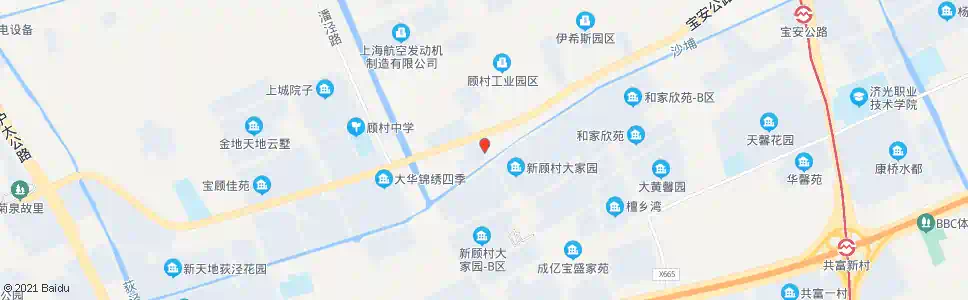 上海富联路宝安公路_公交站地图_上海公交_妙搜公交查询2025