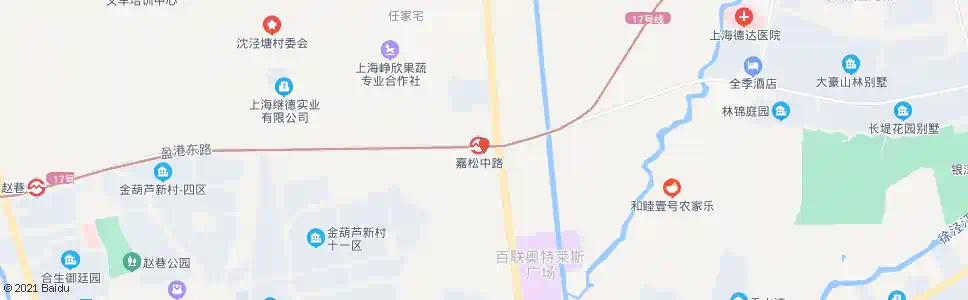 上海嘉松中路嘉陵厂_公交站地图_上海公交_妙搜公交查询2025