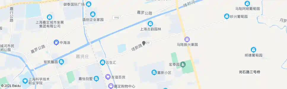 上海塔新路立新路_公交站地图_上海公交_妙搜公交查询2025