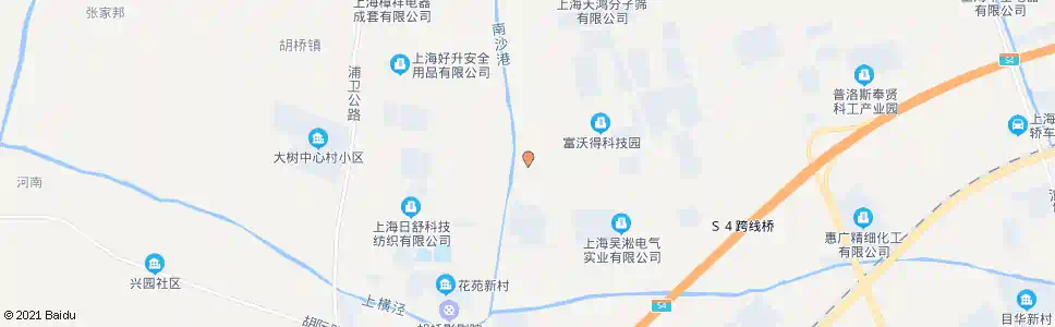 上海科工路寺胡路_公交站地图_上海公交_妙搜公交查询2025