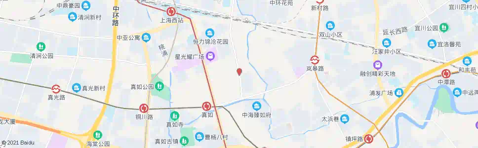 上海真华南路礼泉路_公交站地图_上海公交_妙搜公交查询2025