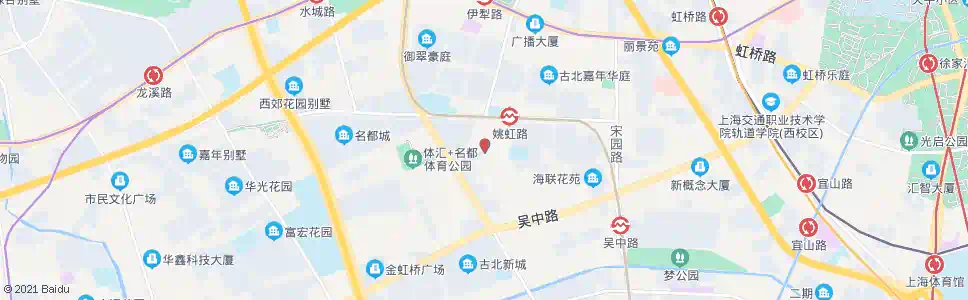 上海振宏新村(伊犁南路)_公交站地图_上海公交_妙搜公交查询2025