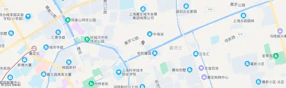 上海新成路嘉罗公路_公交站地图_上海公交_妙搜公交查询2025