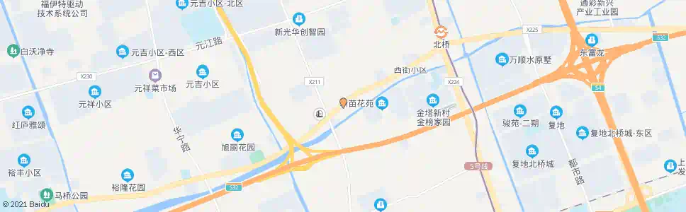 上海北松公路中春路_公交站地图_上海公交_妙搜公交查询2025