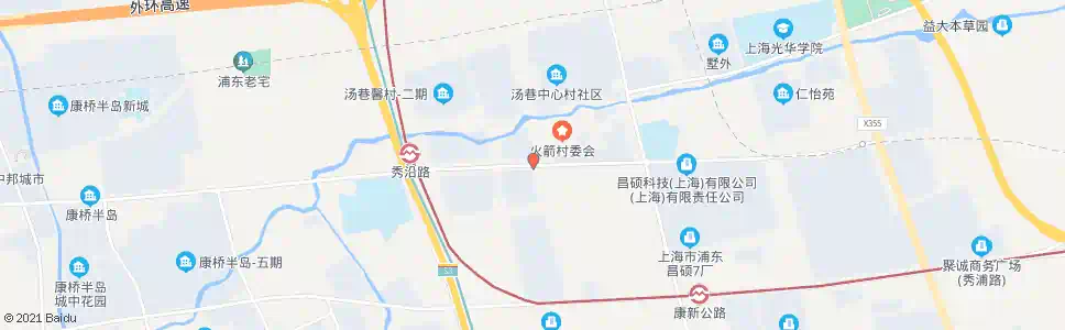 上海秀沿路川周公路_公交站地图_上海公交_妙搜公交查询2025
