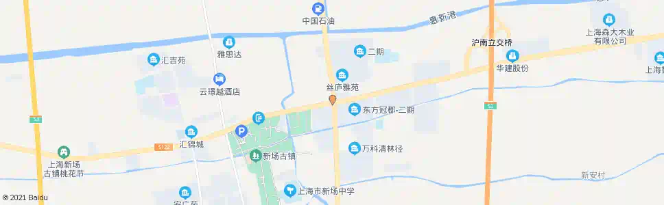 上海沪南公路新环东路_公交站地图_上海公交_妙搜公交查询2025