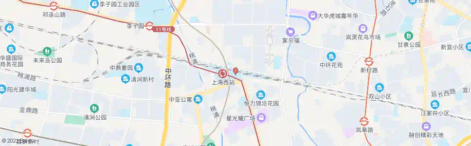 上海团西_公交站地图_上海公交_妙搜公交查询2025