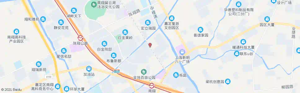 上海宝翔路芳林路_公交站地图_上海公交_妙搜公交查询2025