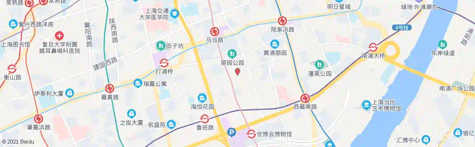 上海蒙自路斜土路_公交站地图_上海公交_妙搜公交查询2025