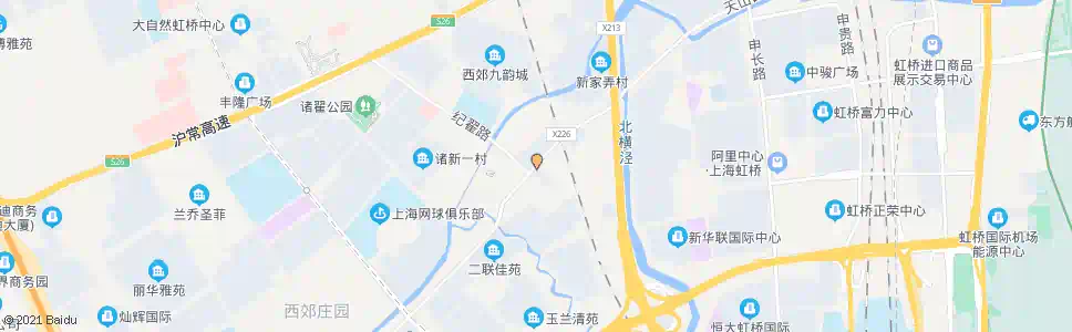 上海诸翟(纪翟路老北翟路)_公交站地图_上海公交_妙搜公交查询2025
