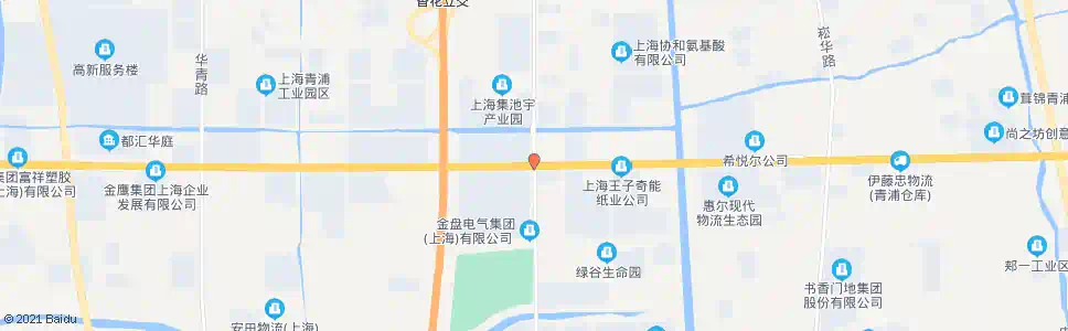 上海汇金路崧泽大道_公交站地图_上海公交_妙搜公交查询2025