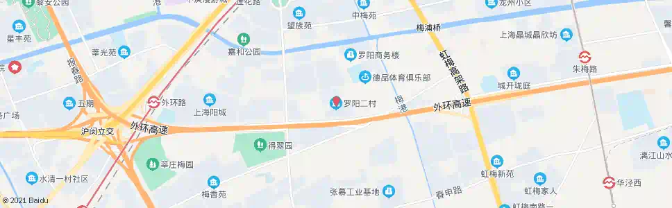 上海罗阳二村_公交站地图_上海公交_妙搜公交查询2025