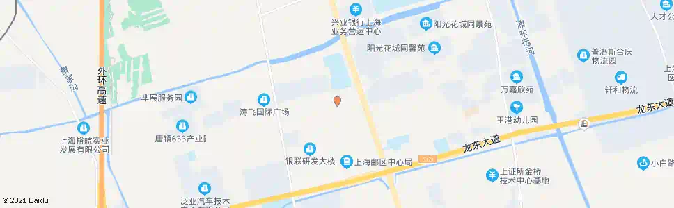 上海卡园二路上丰路_公交站地图_上海公交_妙搜公交查询2025
