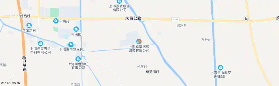 上海被单厂_公交站地图_上海公交_妙搜公交查询2025
