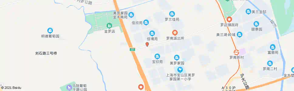 上海美兰湖路罗和路_公交站地图_上海公交_妙搜公交查询2025