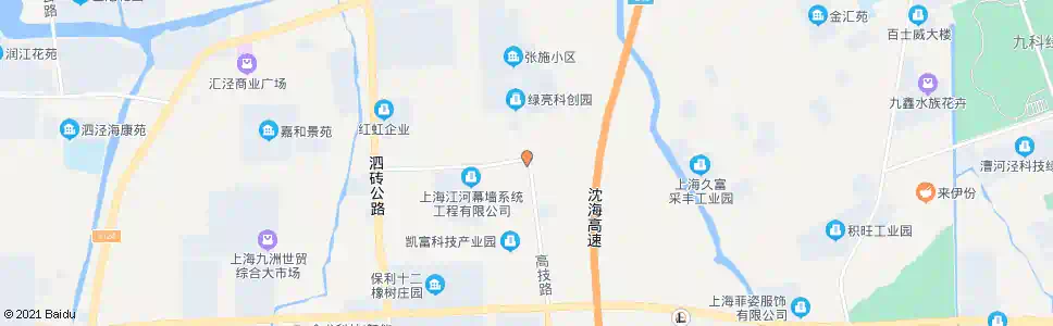 上海小长小区_公交站地图_上海公交_妙搜公交查询2025