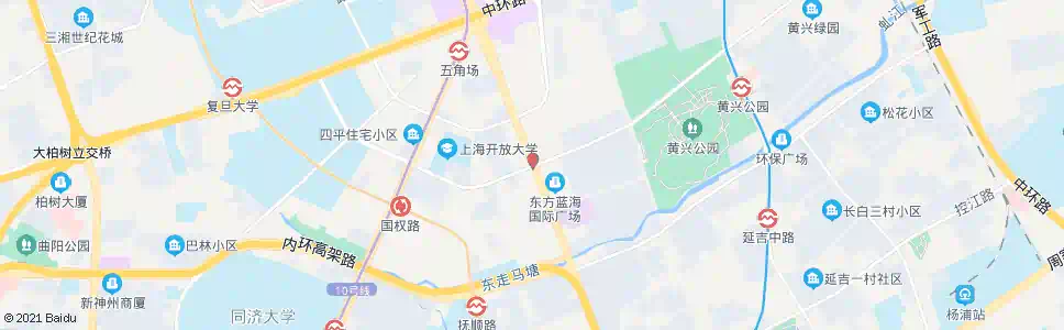 上海黄兴路国顺东路_公交站地图_上海公交_妙搜公交查询2025