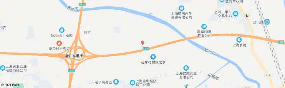 上海北丰路赵家路_公交站地图_上海公交_妙搜公交查询2025