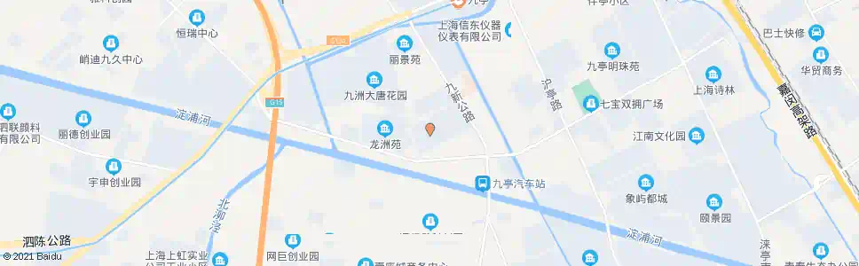 上海龙庄苑_公交站地图_上海公交_妙搜公交查询2025
