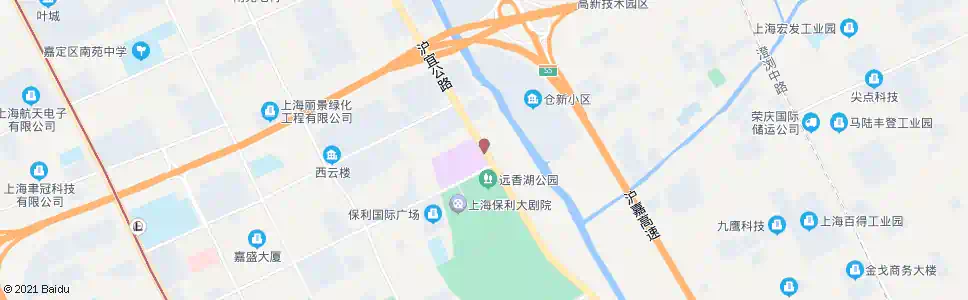 上海沪宜公路白银路_公交站地图_上海公交_妙搜公交查询2025