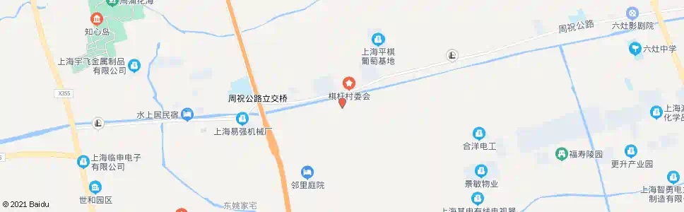 上海棋杆路周祝公路_公交站地图_上海公交_妙搜公交查询2025