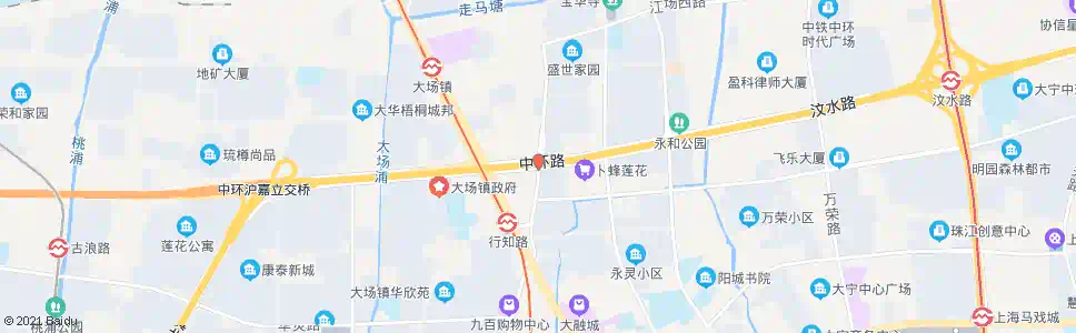 上海沪太支路汶水路_公交站地图_上海公交_妙搜公交查询2025