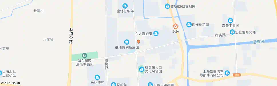 上海航头镇_公交站地图_上海公交_妙搜公交查询2025
