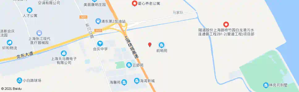 上海前哨支路前哨路_公交站地图_上海公交_妙搜公交查询2025