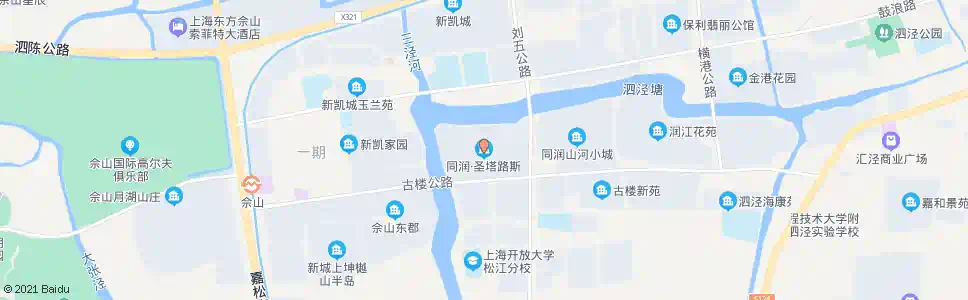 上海同润圣塔路斯_公交站地图_上海公交_妙搜公交查询2025