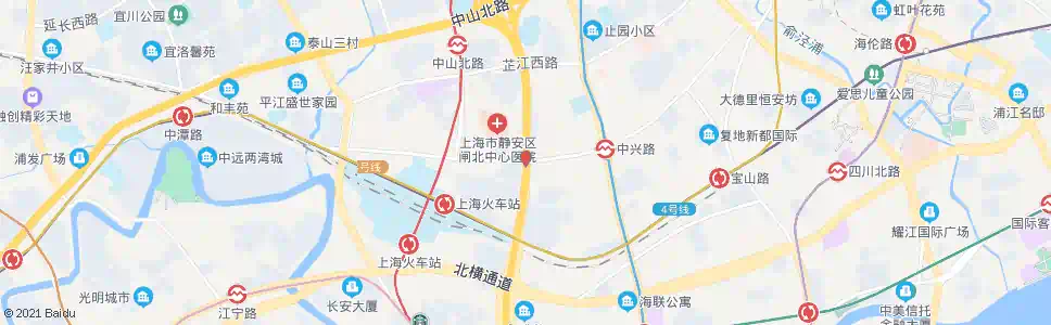 上海共和新路中兴路_公交站地图_上海公交_妙搜公交查询2025