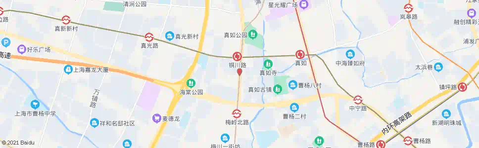 上海北石路大渡河路_公交站地图_上海公交_妙搜公交查询2025