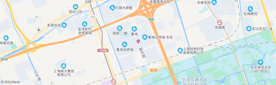 上海都市南路金阳路_公交站地图_上海公交_妙搜公交查询2025