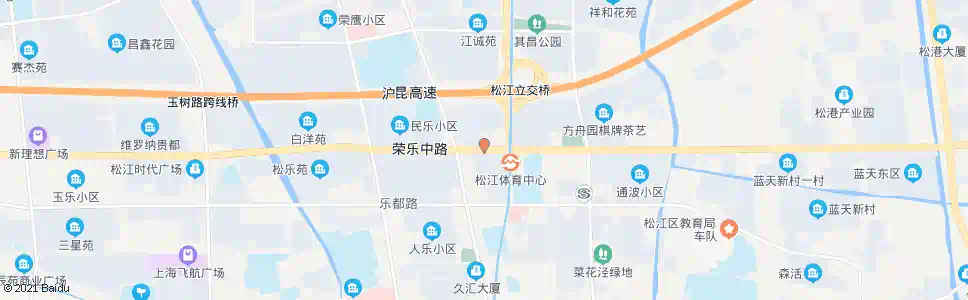 上海人民北路荣乐路_公交站地图_上海公交_妙搜公交查询2025