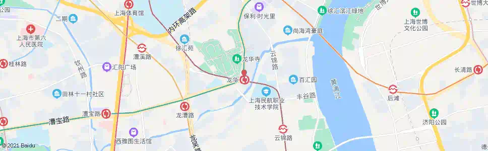 上海龙华_公交站地图_上海公交_妙搜公交查询2025