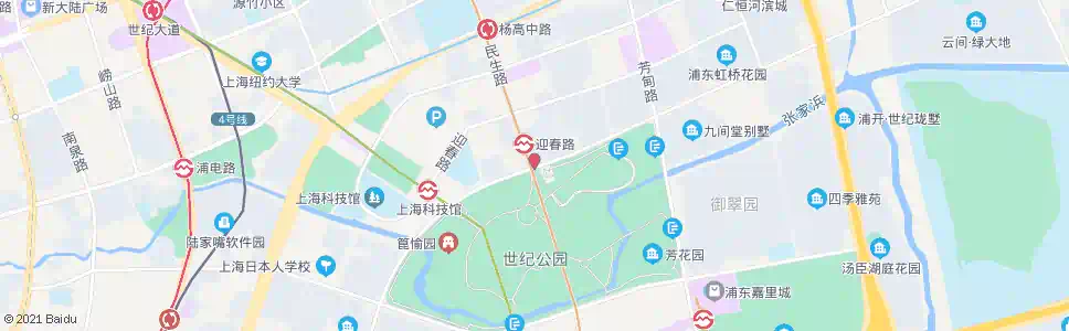 上海民生路锦绣路_公交站地图_上海公交_妙搜公交查询2025