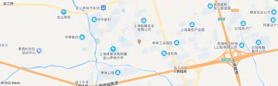 上海亭升路南亭公路_公交站地图_上海公交_妙搜公交查询2025