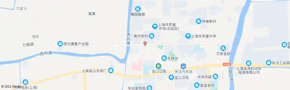 上海万安桥_公交站地图_上海公交_妙搜公交查询2025
