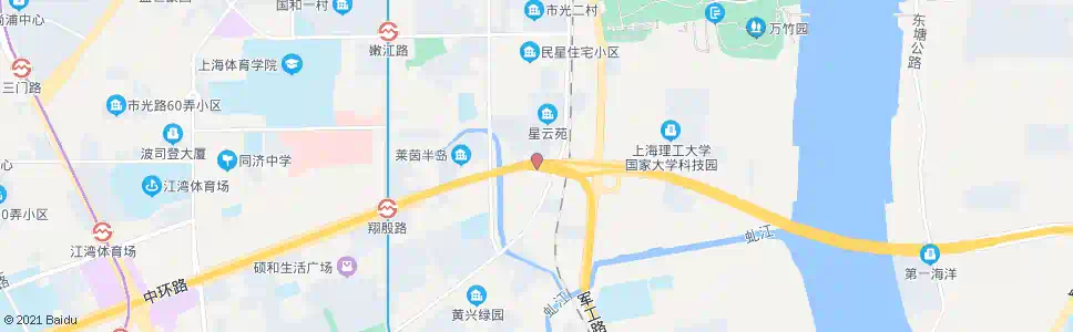 上海翔殷路国顺东路_公交站地图_上海公交_妙搜公交查询2025
