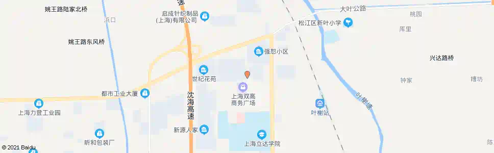 上海求仁路叶政路_公交站地图_上海公交_妙搜公交查询2025