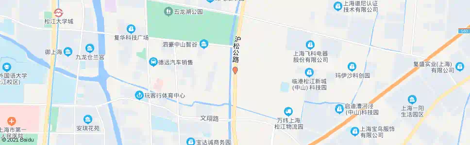 上海明南路沪松公路_公交站地图_上海公交_妙搜公交查询2025