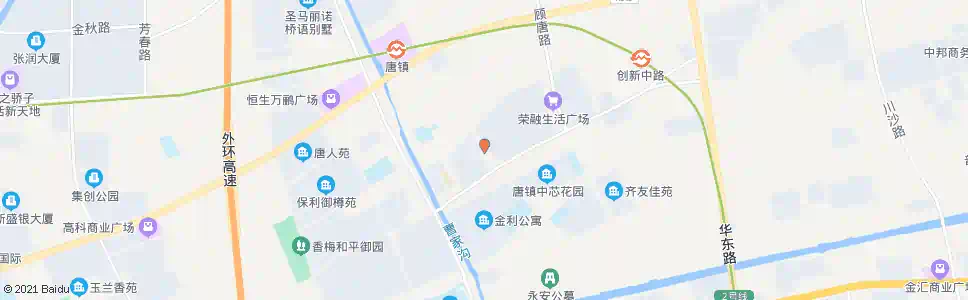 上海齐爱路唐兴路_公交站地图_上海公交_妙搜公交查询2025