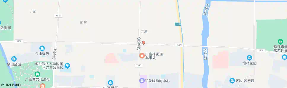 上海辰花公路人民北路_公交站地图_上海公交_妙搜公交查询2025