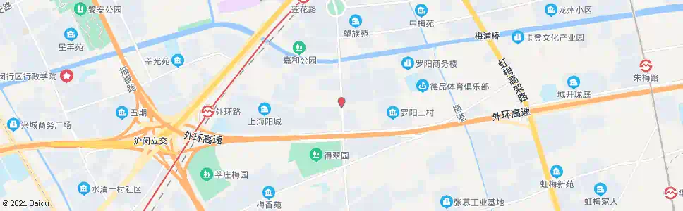上海莲花路罗锦路_公交站地图_上海公交_妙搜公交查询2025