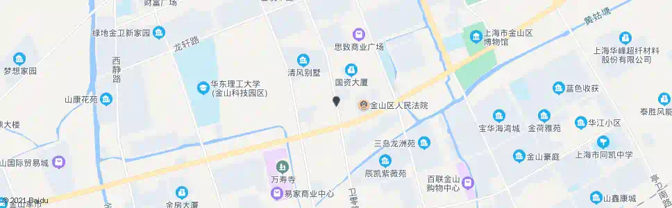 上海卫零北路金山大道_公交站地图_上海公交_妙搜公交查询2025