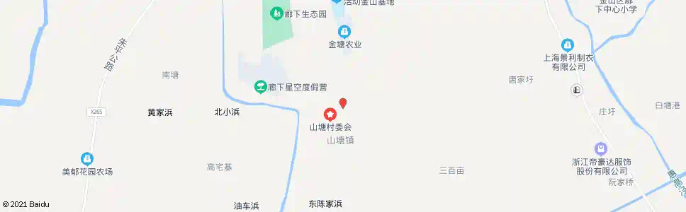 上海山塘村_公交站地图_上海公交_妙搜公交查询2025