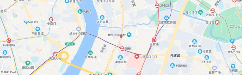上海浦东南路宁阳路_公交站地图_上海公交_妙搜公交查询2025