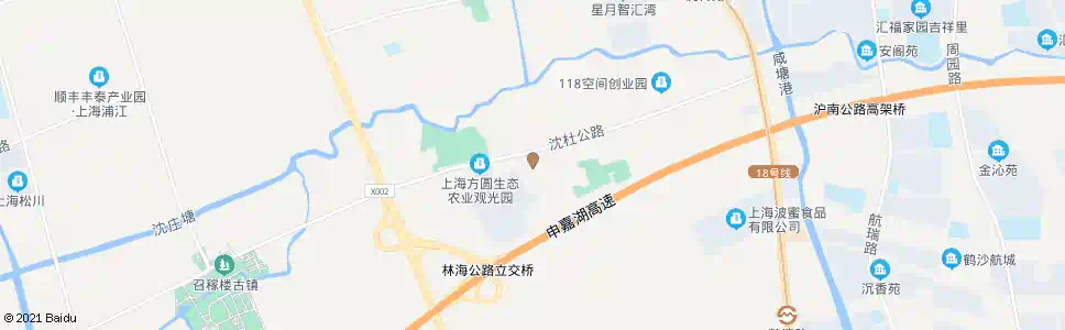 上海革新村_公交站地图_上海公交_妙搜公交查询2025